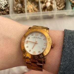 Marc by marc jacobs gold watch